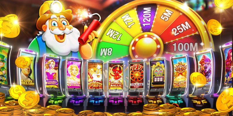 Slot Games với giao diện đẹp mắt và âm thanh sống động