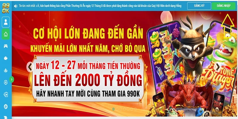 Lý do chọn đăng nhập 99ok tham gia cá cược online